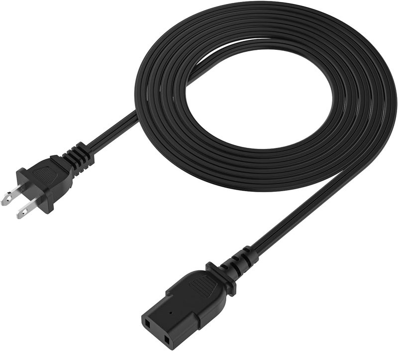 Xinxinlin 6 ft 2-Pin Pot Power Cord Compatible with 6 Quart Crock-Pot Express Multi Cooker SCCPPC600-V1, for Instant Pot, Rice Cooker Crock Pot Power Cord - Image 1